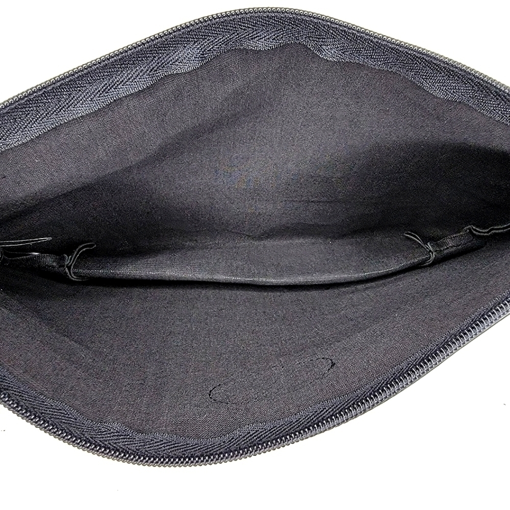 New Estee Lauder Women's Small Accessory Case Black Animal Print w/ Zipper - Picture 7 of 9